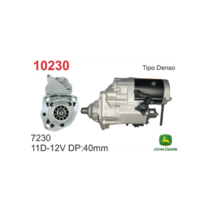 MOTOR DE ARRANQUE DENSO JOHN DEERE TRACTOR 7230 12V 11D