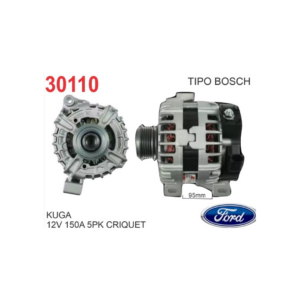 ALTERNADOR BOSCH 12V 150A FORD KUGA