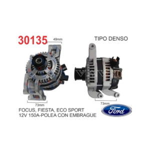 ALTERNADOR DENSO 12V 150A FORD ECOSPORT FIESTA
