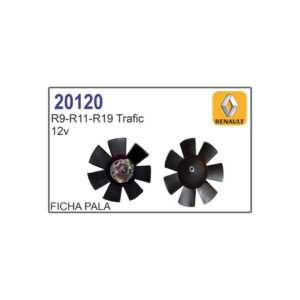 MOTOR SOPLADOR CALEFACCION RENAULT R-9 R-11 R-18 12V