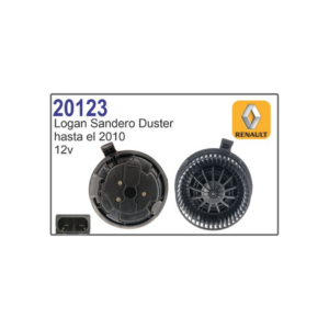 MOTOR SOPLADOR CALEFACCION RENAULT LOGAN SANDERO 12V