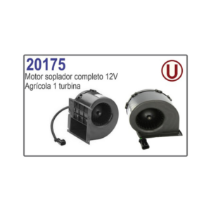 MOTOR SOPLADOR CALEFACCION UNIVERSAL AGRICOLA JOHN DEERE 12V