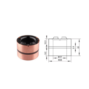 COLECTOR BOSCH EJE Ø17 (28x21.90)